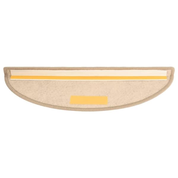 vidaXL Selvklebende trappematter sisal 15 stk 56x17x3 cm mørk beige