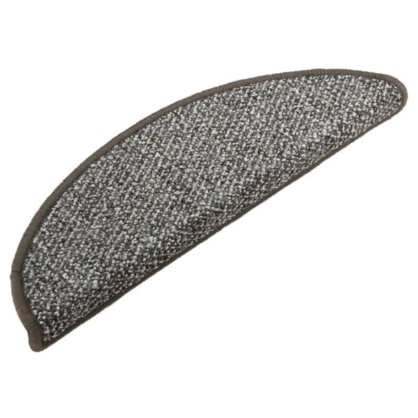vidaXL Trappstegsmattor 15 st antracit 65x21x4 cm