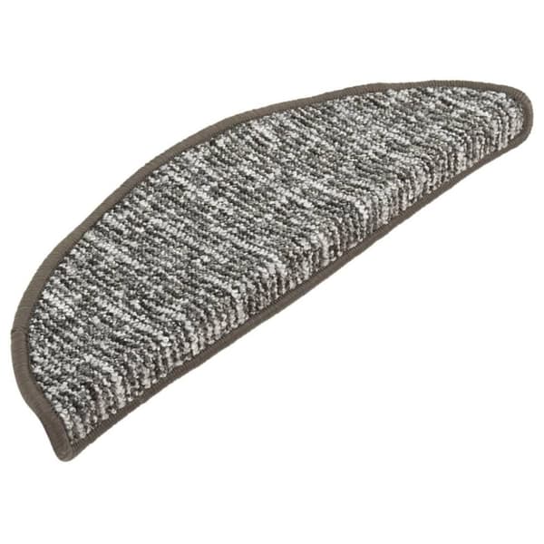 vidaXL Trappstegsmattor 15 st antracit 56x17x3 cm