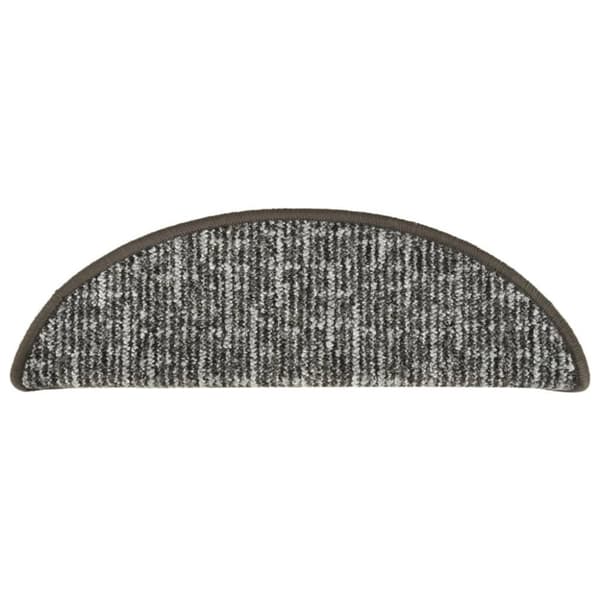 vidaXL Trappstegsmattor 15 st antracit 56x17x3 cm