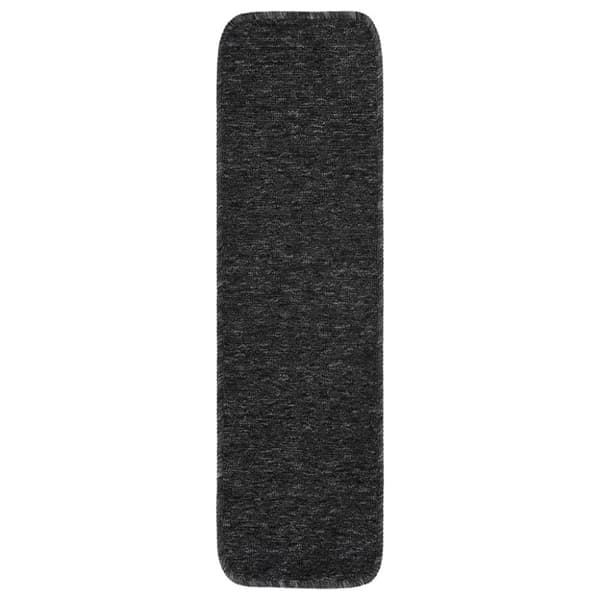 vidaXL skridsikre trappemåtter 15 stk. 75x20 cm rektangulær antracit