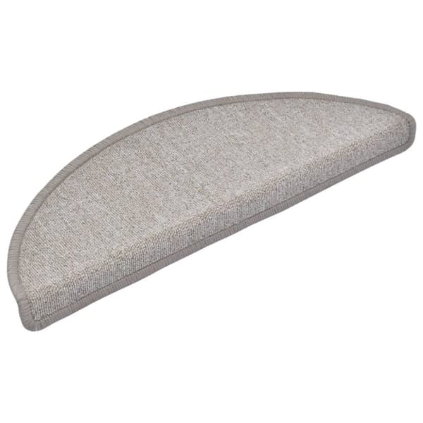 vidaXL Trappematter 10 stk 65x24x4 cm gråbrun