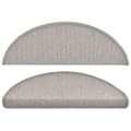Miniatyrbilde 4 av 10: vidaXL Trappematter 10 stk 65x24x4 cm gråbrun