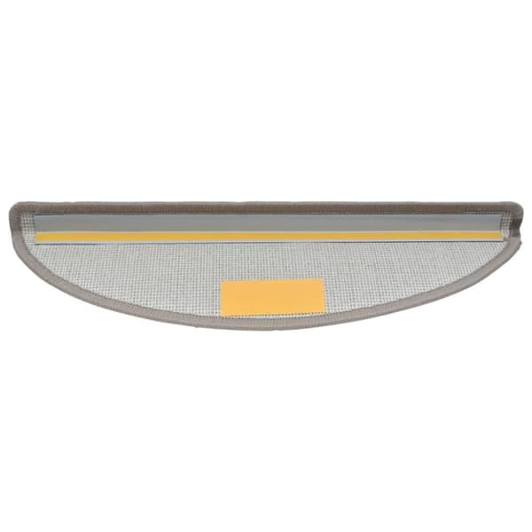 vidaXL Trappematter 10 stk 65x24x4 cm gråbrun