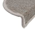 Miniatyrbilde 6 av 10: vidaXL Trappematter 10 stk 65x24x4 cm gråbrun
