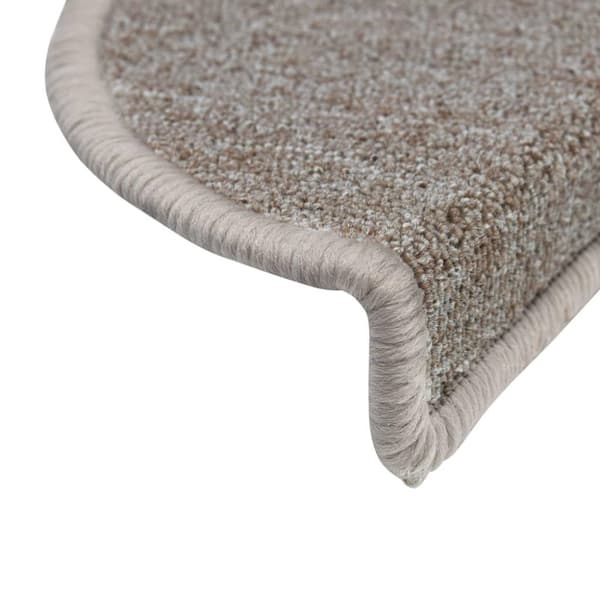 vidaXL Trappematter 10 stk 65x24x4 cm gråbrun