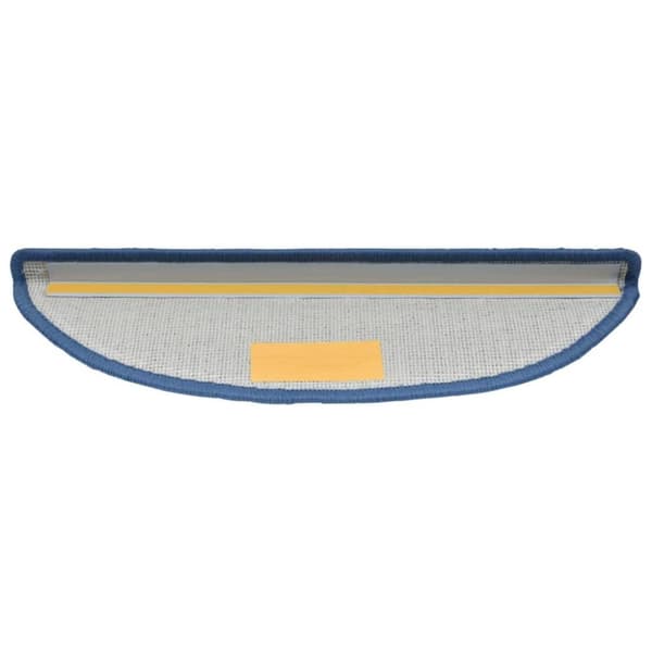 vidaXL Trappstegsmattor 10 st 65x24x4 cm blå