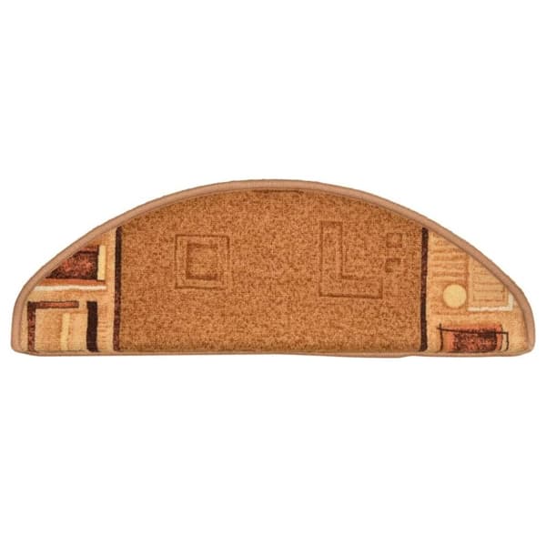 vidaXL Selvklebende trappematter 10 stk 65x21x4 cm beige