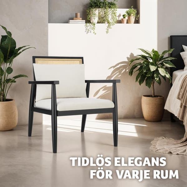Loungestol Manuela - vit