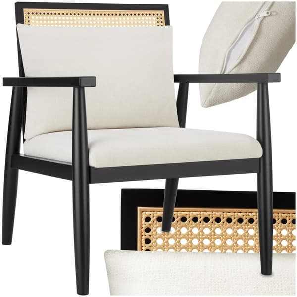 Loungestol Manuela - vit