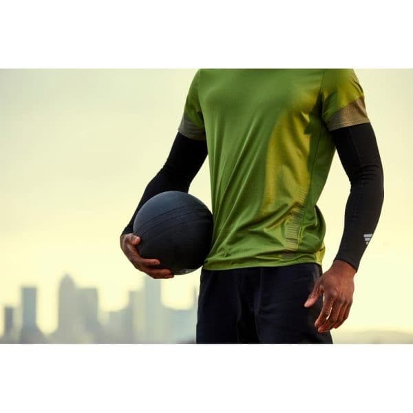 Adidas Fitness Compression Armvärmare Svart S-M Man