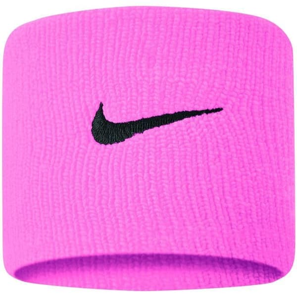Paket med 2 Nike Swoosh-armband - rosa gasväv/oljegrå - TU