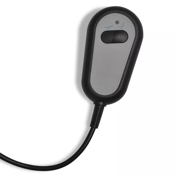 vidaXL Reclinerfåtölj svart konstläder