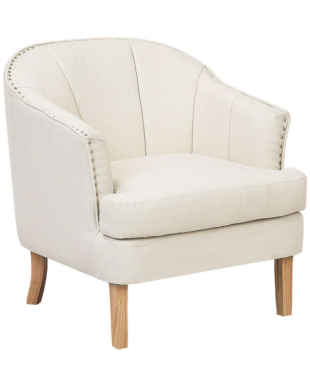 Fåtölj beige ELVERUM