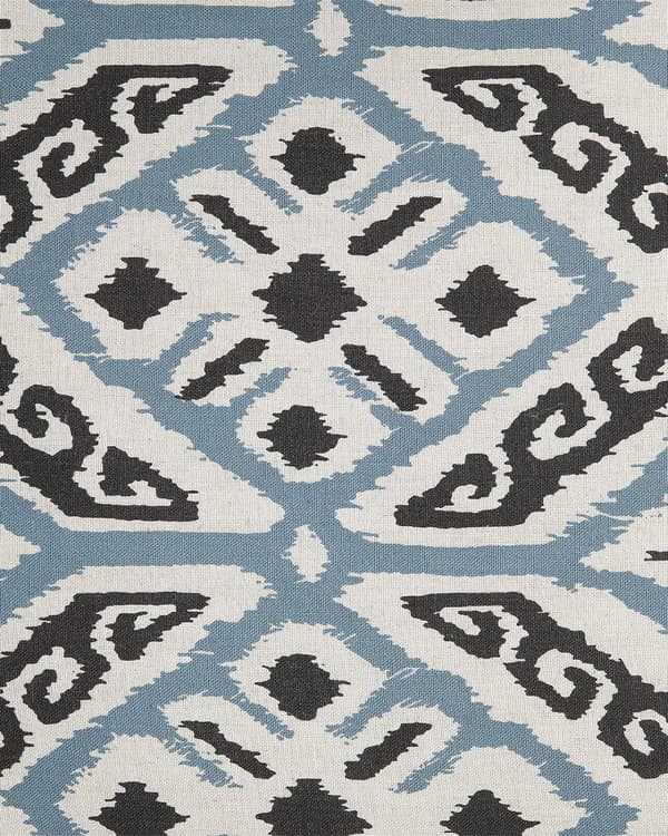 Fåtölj Flerfärgad Klädsel Fotpall Träben Retro Boho Vardagsrum