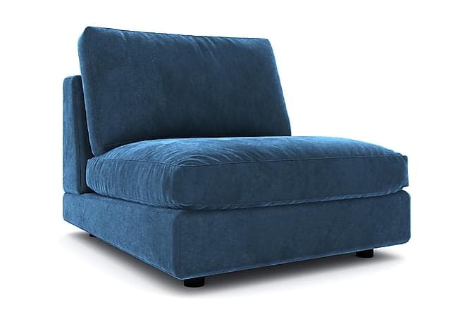 Arken Midtermodul 90 cm Velour Midnatsblå