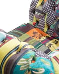 Miniatyrbillede 8 af 11: Chesterfield Lænestol Gul og Grøn 108 x 80 x 70 Bred Tyk Polstret Armstol Knap Tuftet Patchwork Moderne Barok stil Stue