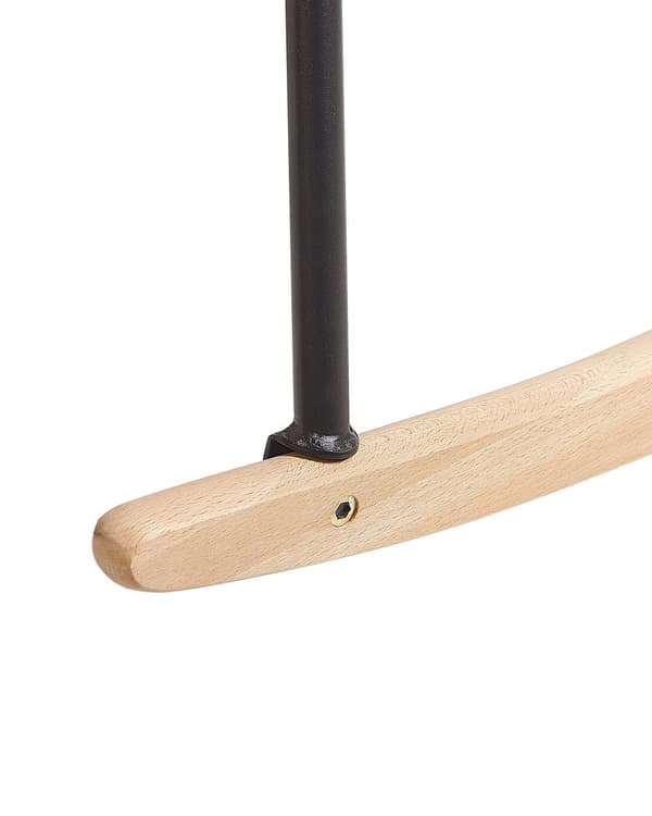 Gungstol Grön Sammet Metallben Träskridskor Modern