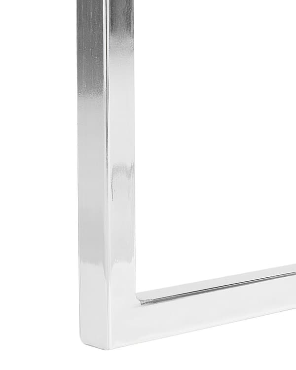 Fåtölj Rosa Sammet Tuftad Ryggstöd Metallram Modern Glam