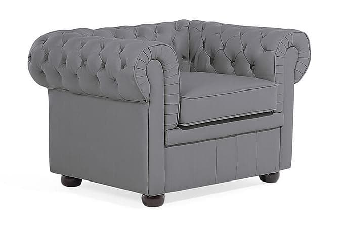 Chesterfield Lenestol Hvit