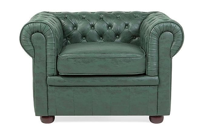 Chesterfield Lenestol Hvit