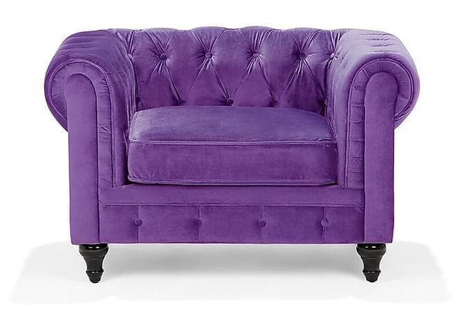 Chesterfield Nojatuoli Violetti