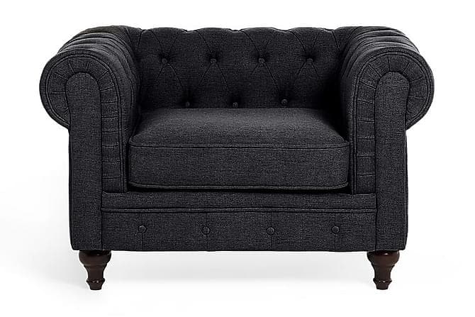 Chesterfield Nojatuoli Harmaa