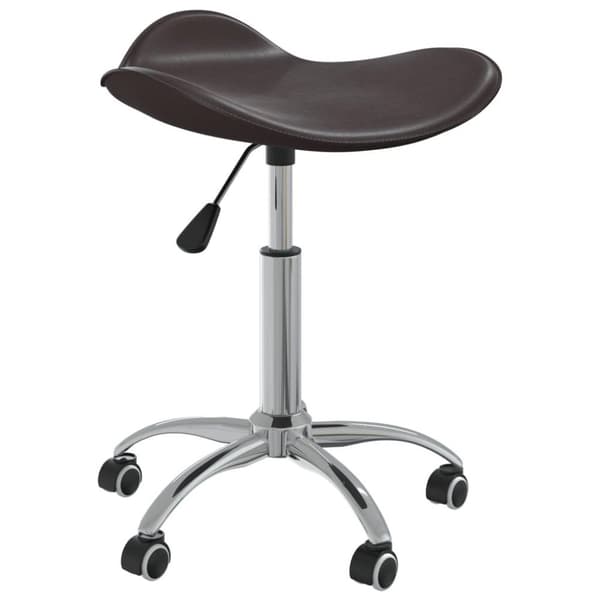 vidaXL salonstol kunstlæder brun