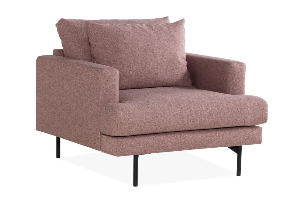 CONCAN Fåtölj Lila/Svart