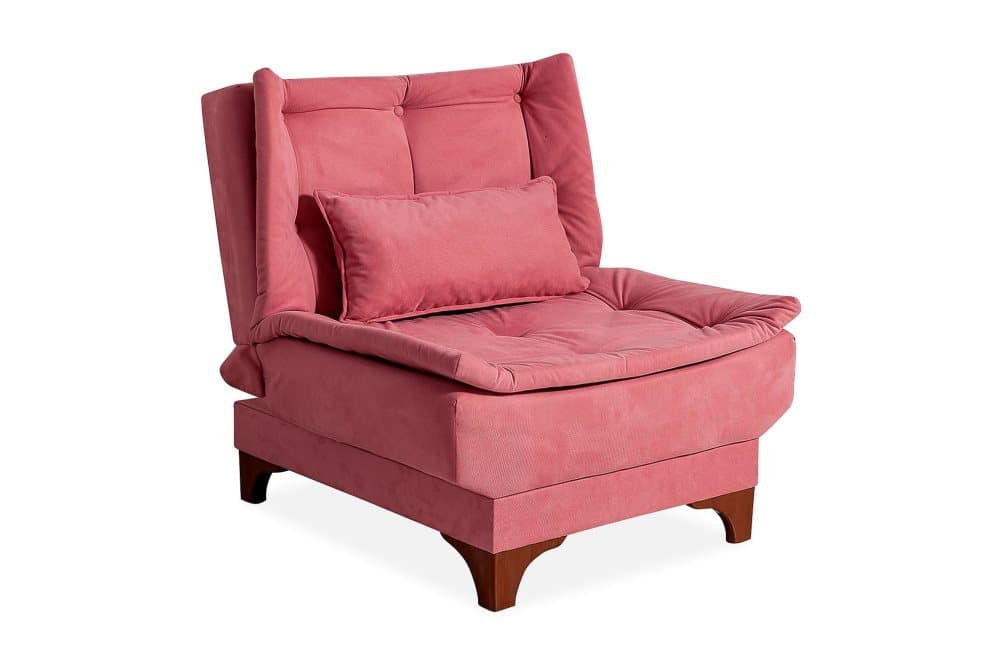 RANDELLE Fåtölj med Armstöd Rosa