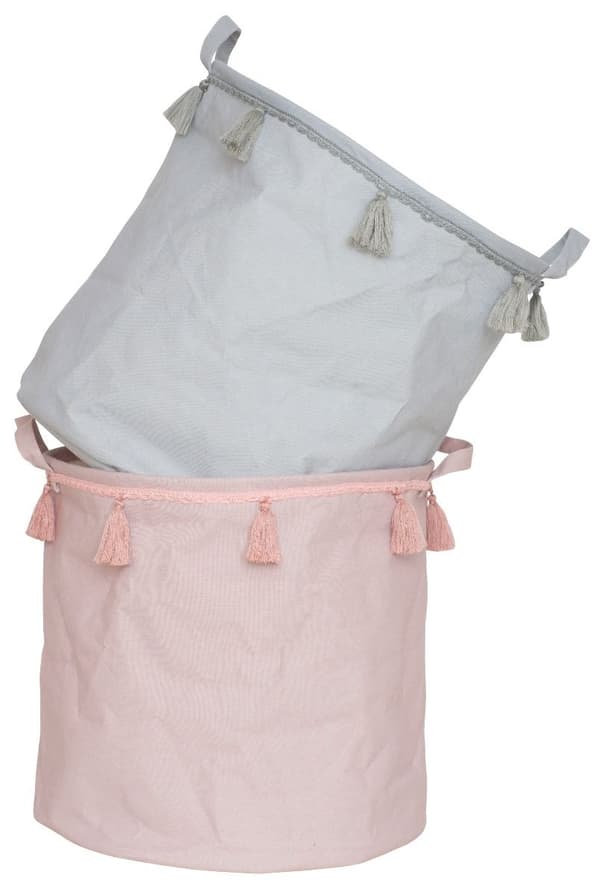 Förvaringskorg, Rosa - Jabadabado