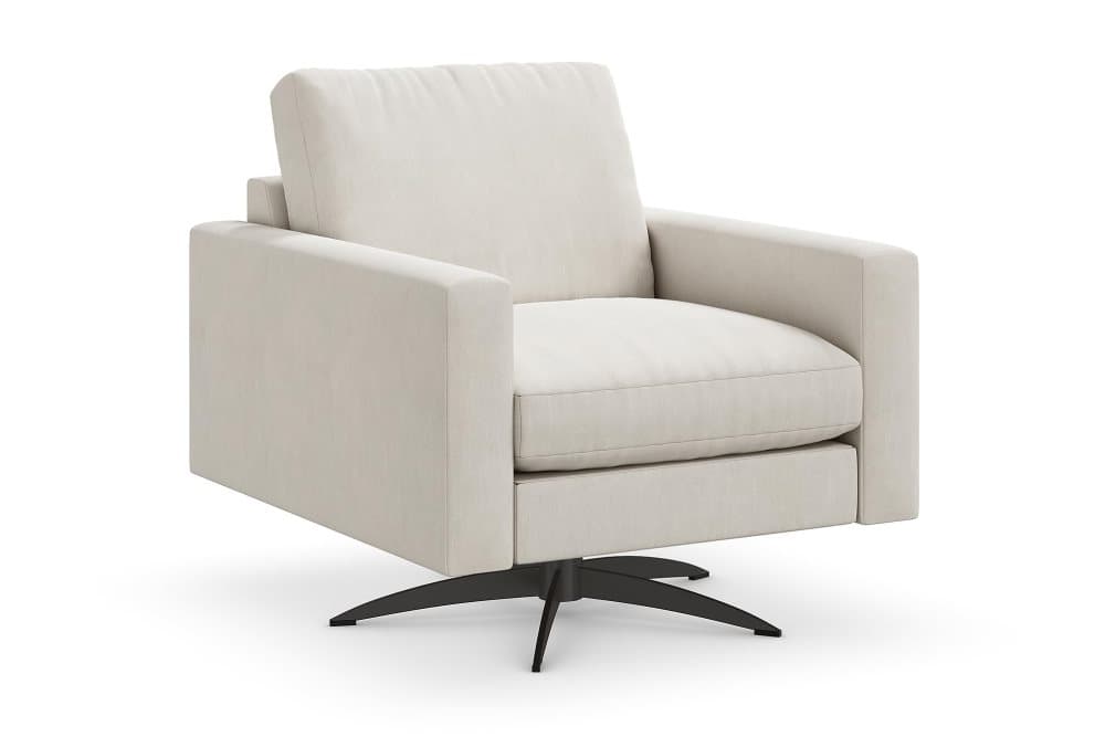 NISTOSO Fåtölj Beige/Svart