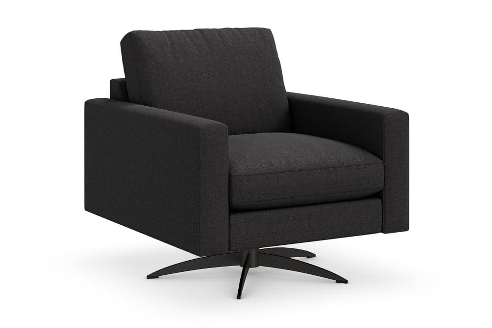 NISTOSO Fåtölj Svart/Svart