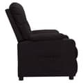 Miniatyrbild 4 av 9: vidaXL Reclinerfåtölj svart konstläder