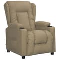 Miniatyrbild 9 av 9: vidaXL Reclinerfåtölj cappuccino konstläder