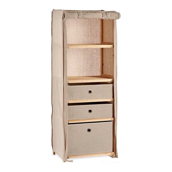 Hyller Kipit MH10228CF-2 Brun Beige Tre 28 x 113 x 42 cm