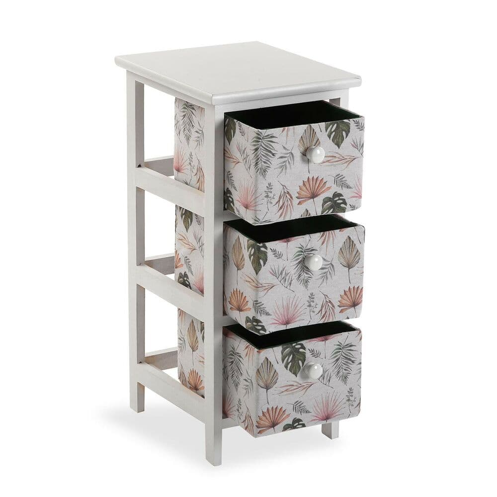 Byrå Versa Roxanne Blad 3 lådor Trä MDF (30 x 56 x 25 cm)