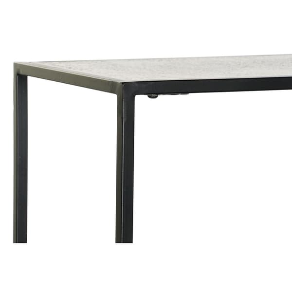 Hallipöytä DKD Home Decor Musta Kullattu 110 x 25 x 84 cm