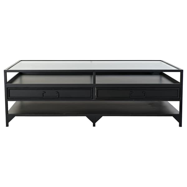 Sofabord DKD Home Decor Metal Krystal (120 x 60 x 40 cm)