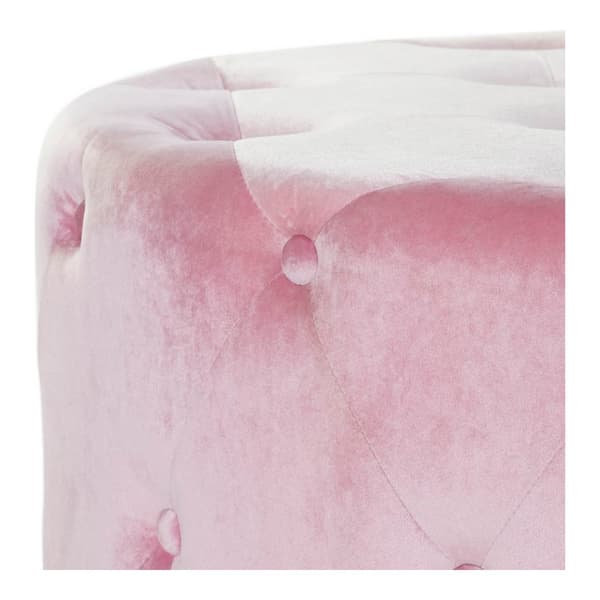 Jalkatuki DKD Home Decor Pinkki Velvet Puu MDF Glam (2 pcs)