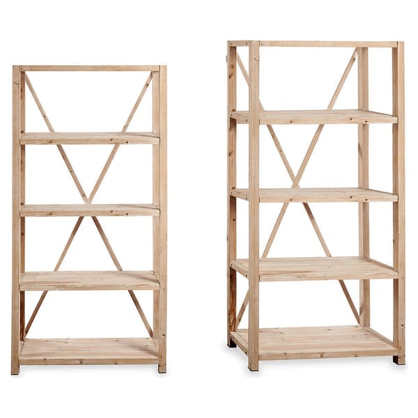 Hyller Brun Tre (40 x 160 x 105 cm)