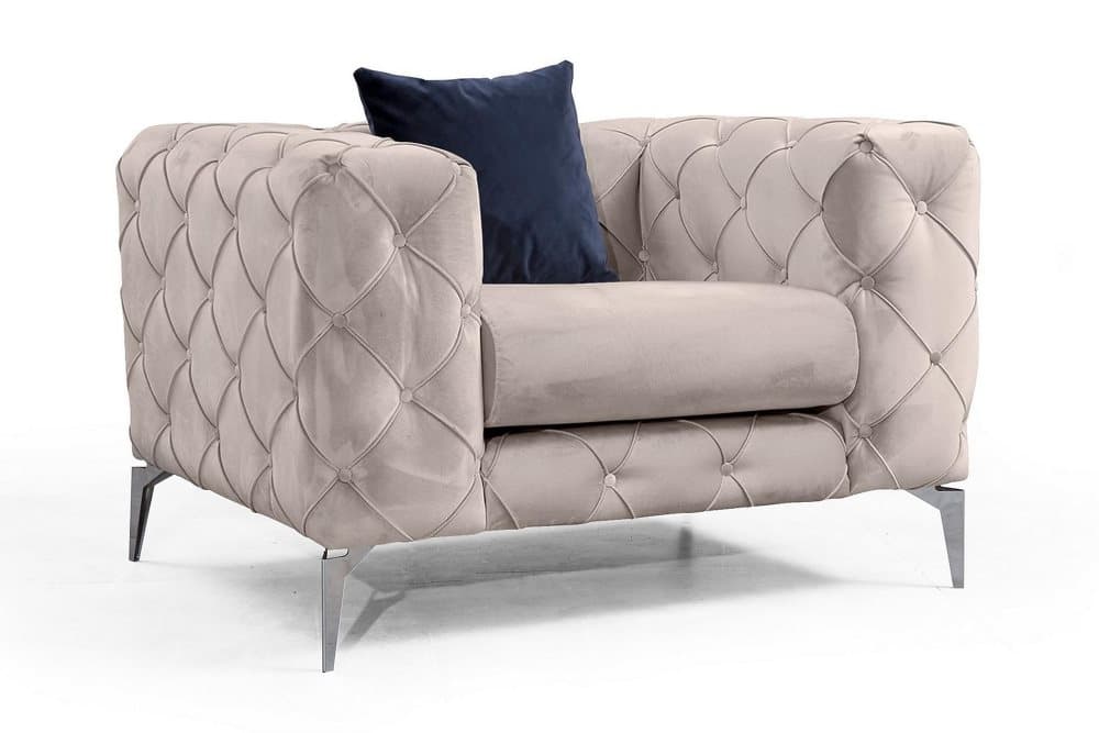 CAYADO Fåtölj Beige