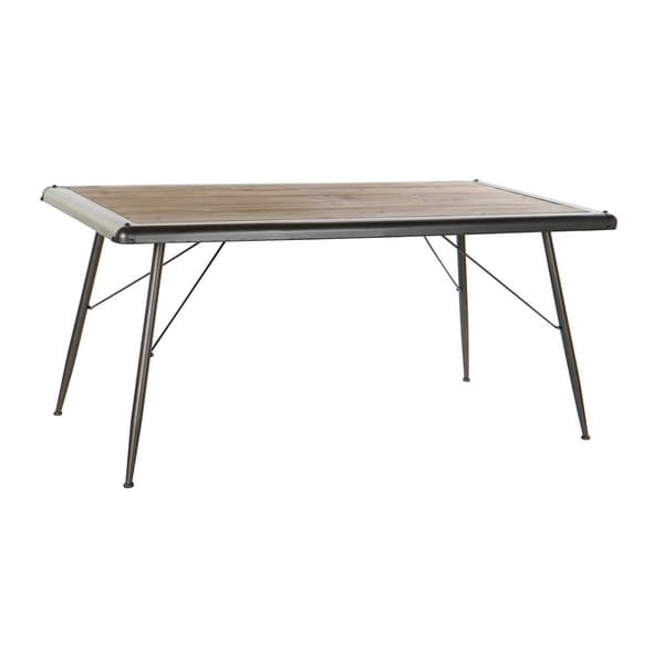 Matsalsbord DKD Home Decor Metall Gran 161 x 90 x 75 cm