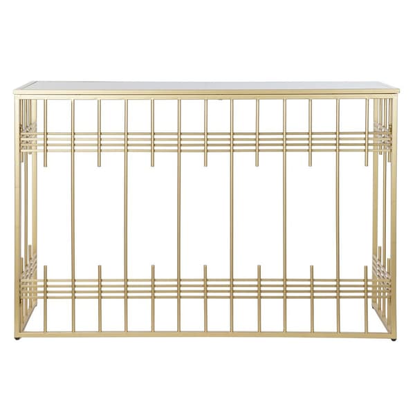 Gang DKD Home Decor Svart Gyllen 120 x 40 x 81 cm