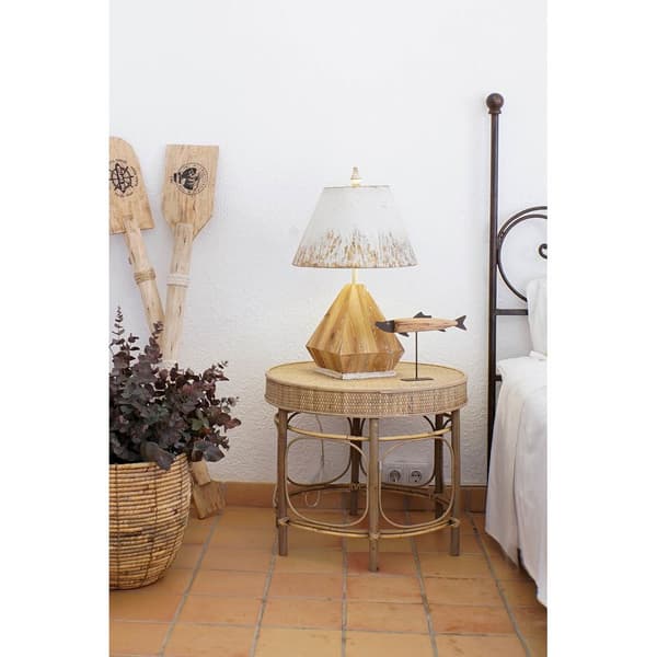 Sidebord DKD Home Decor 61 x 61 x 52 cm Naturell Tre