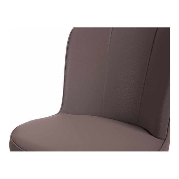 Lenestol Lilla Skjell Polyskin Stål (53 x 88 x 67 cm)