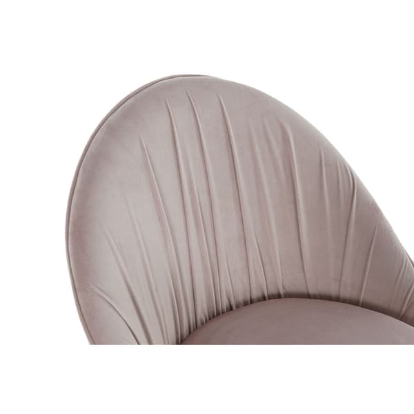 Ruokatuoli DKD Home Decor Pinkki Kullattu 60 x 60 x 85 cm