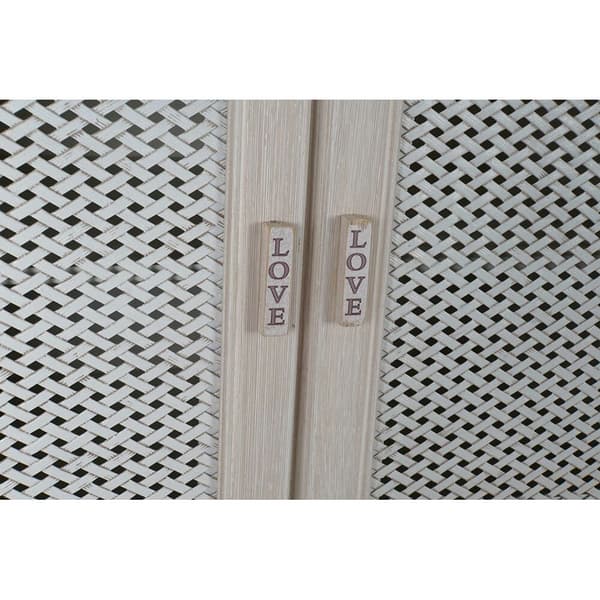 Skänk DKD Home Decor Vit Trä MDF (110 x 41 x 64 cm)