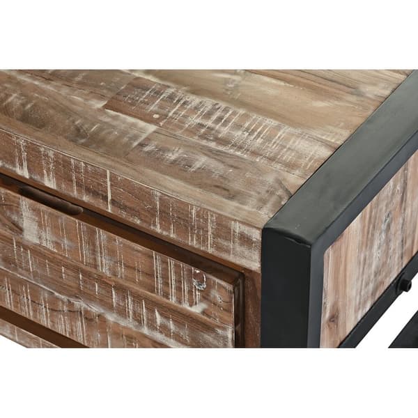 Olohuoneen pöytä DKD Home Decor Metalli Akaasia (110 x 60 x 40 cm)