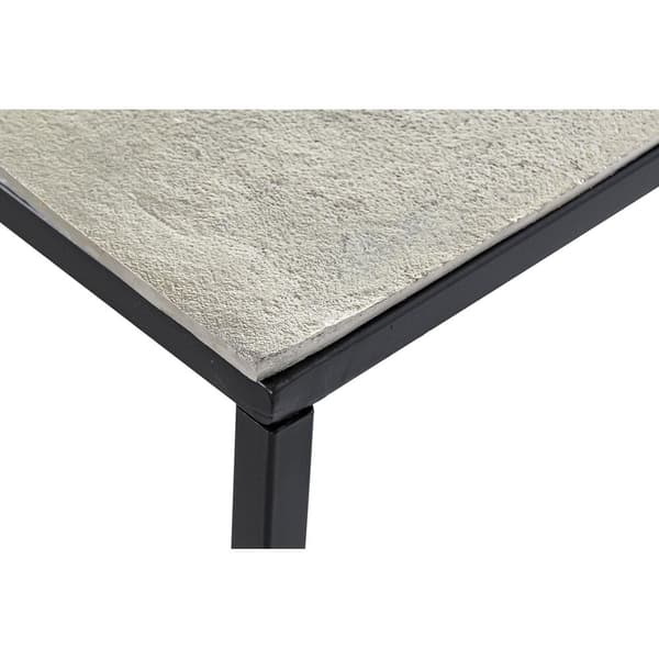 Senterbord DKD Home Decor Metall Aluminium (111,7 x 61 x 43 cm)